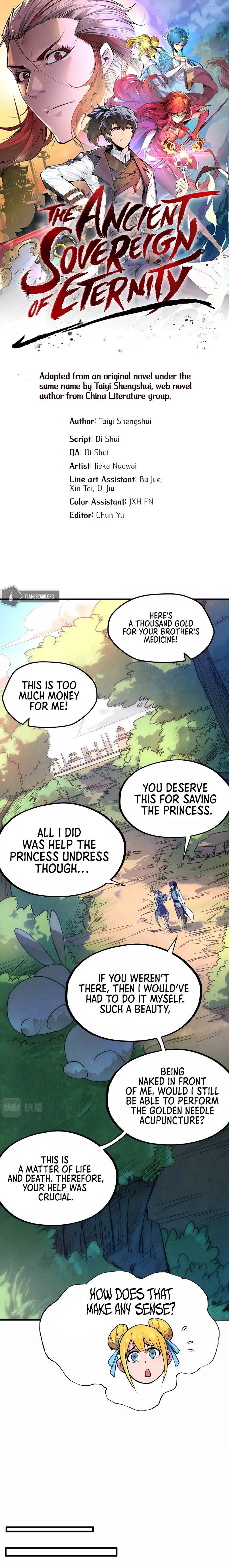 The Ancient Sovereign of Eternity Chapter 36 - Page 1