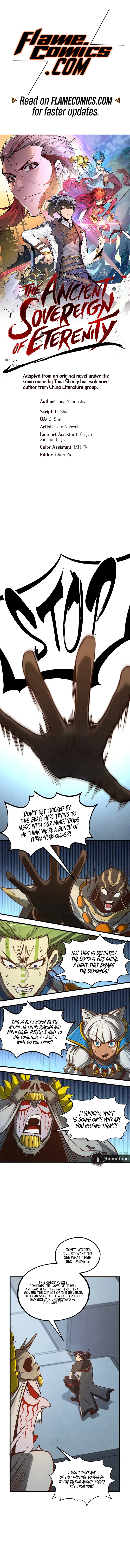 The Ancient Sovereign of Eternity Chapter 364 - Page 1