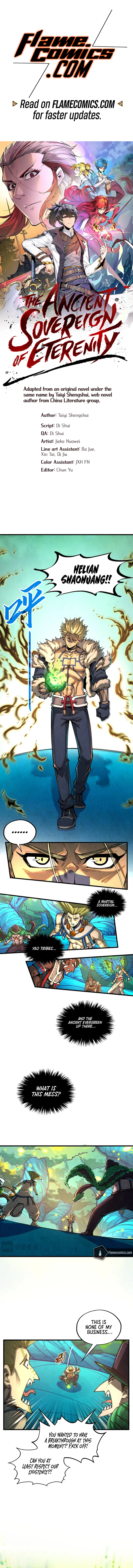 The Ancient Sovereign of Eternity Chapter 374 - Page 1