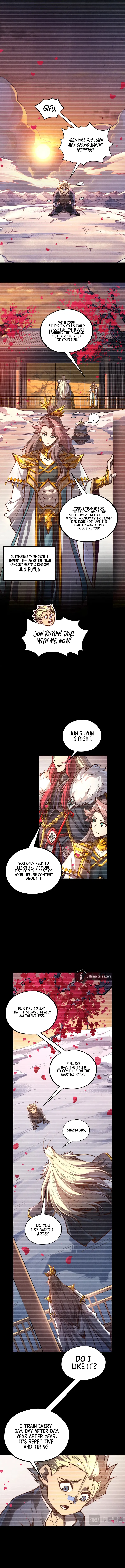 The Ancient Sovereign of Eternity Chapter 375 - Page 2