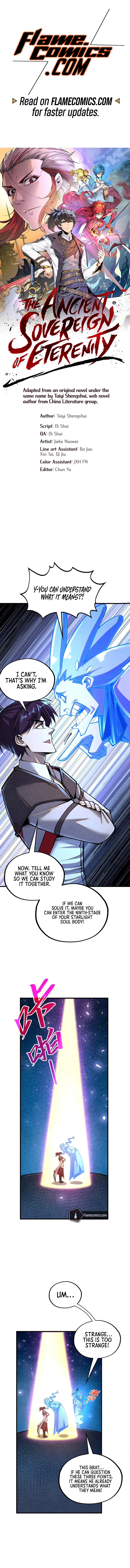 The Ancient Sovereign of Eternity Chapter 379 - Page 1