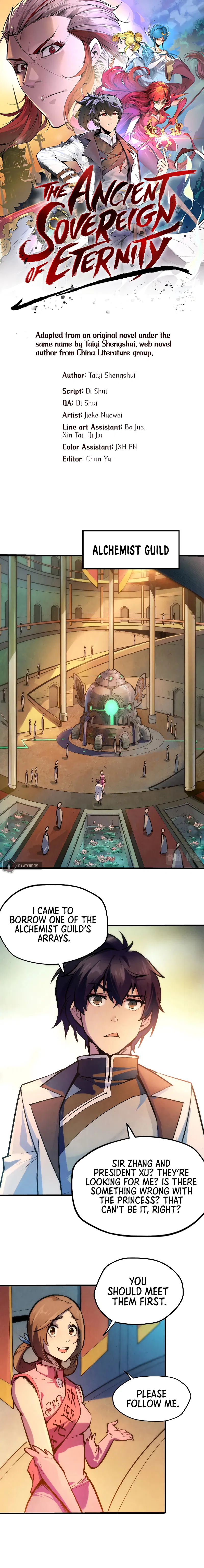 The Ancient Sovereign of Eternity Chapter 38 - Page 1