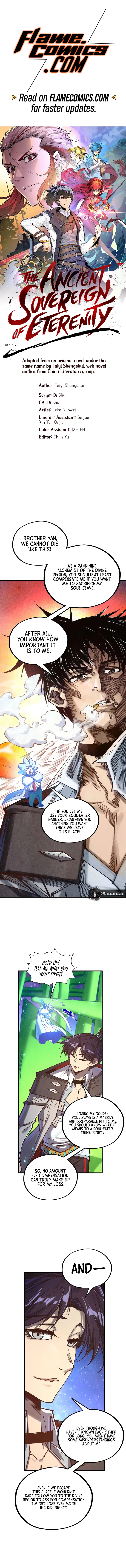 The Ancient Sovereign of Eternity Chapter 383 - Page 1