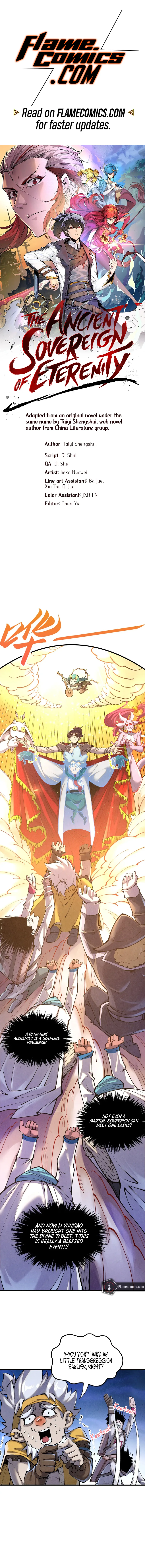 The Ancient Sovereign of Eternity Chapter 386 - Page 1