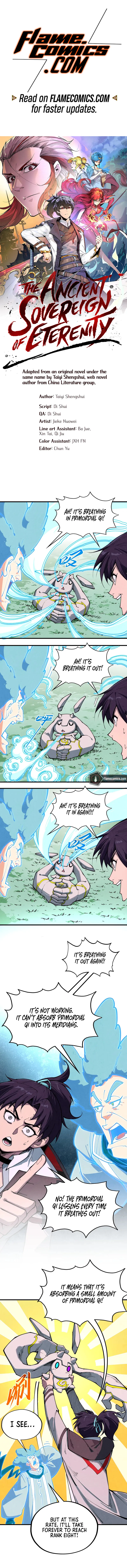 The Ancient Sovereign of Eternity Chapter 397 - Page 1