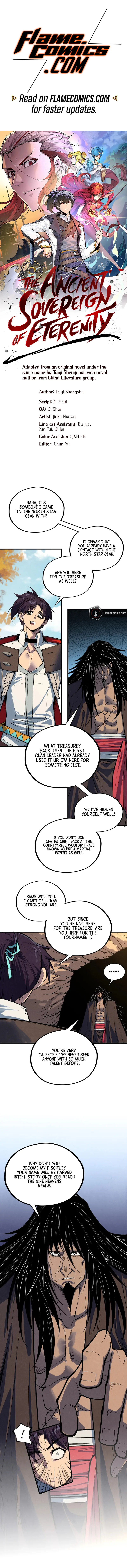 The Ancient Sovereign of Eternity Chapter 399 - Page 1