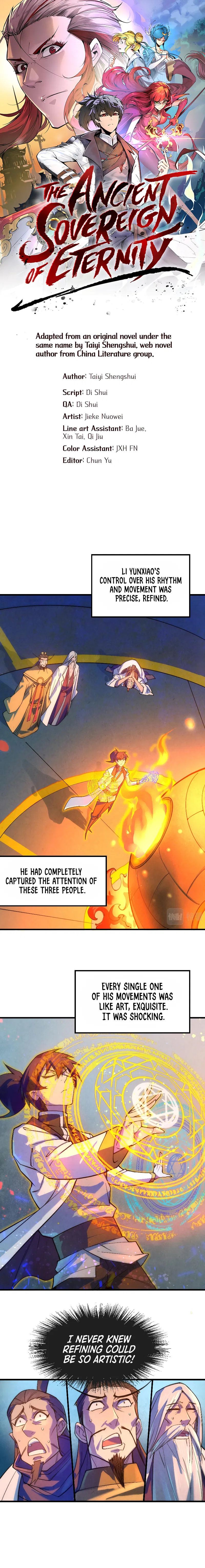 The Ancient Sovereign of Eternity Chapter 40 - Page 1