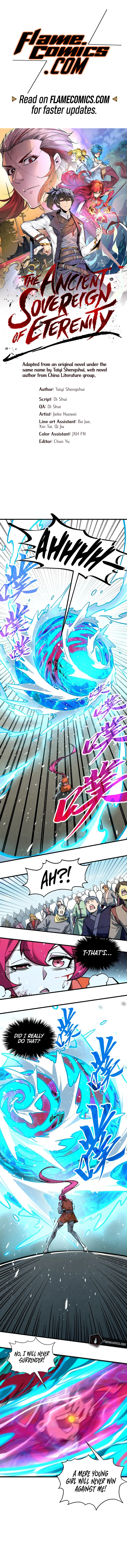 The Ancient Sovereign of Eternity Chapter 404 - Page 1
