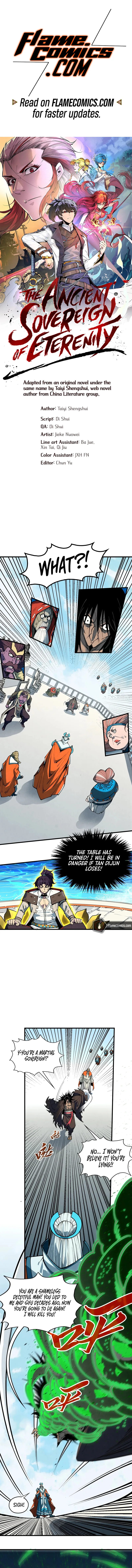 The Ancient Sovereign of Eternity Chapter 406 - Page 1
