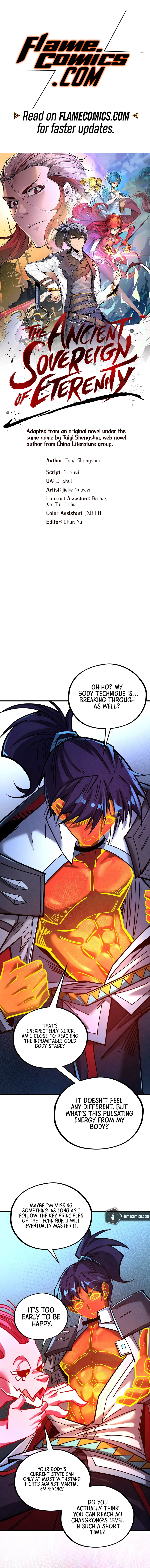 The Ancient Sovereign of Eternity Chapter 408 - Page 1