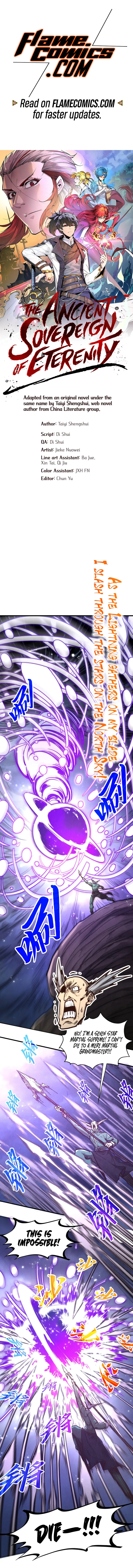 The Ancient Sovereign of Eternity Chapter 412 - Page 1