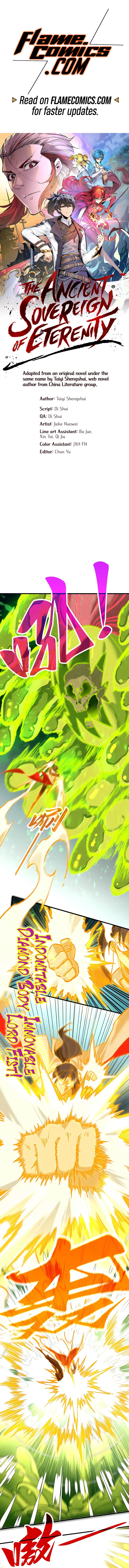 The Ancient Sovereign of Eternity Chapter 415 - Page 1