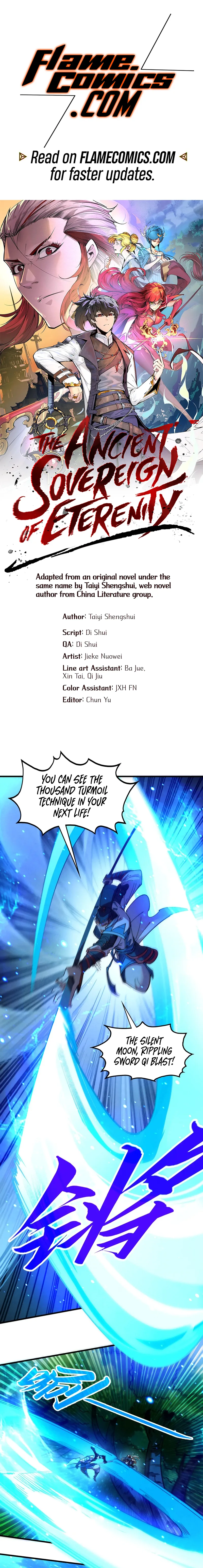 The Ancient Sovereign of Eternity Chapter 423 - Page 1
