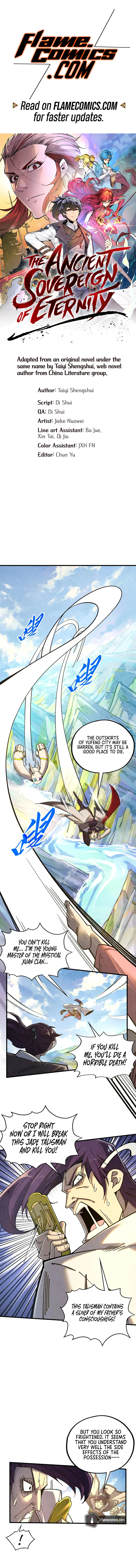 The Ancient Sovereign of Eternity Chapter 428 - Page 1