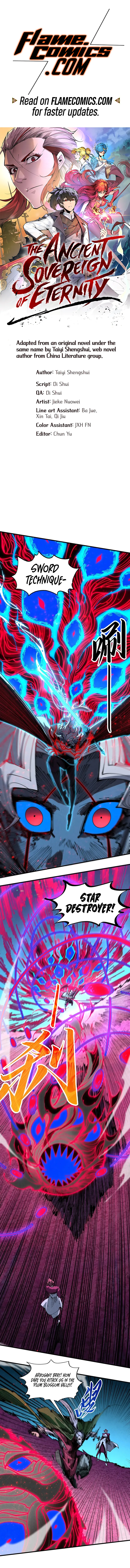 The Ancient Sovereign of Eternity Chapter 432 - Page 1