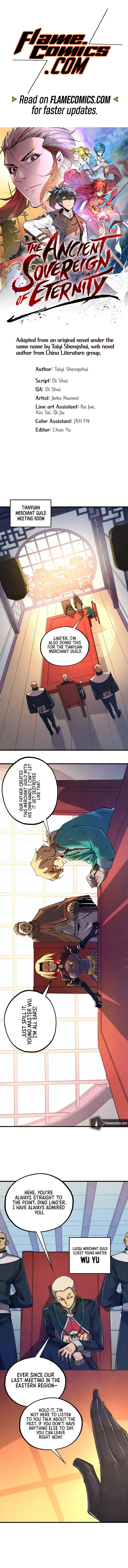 The Ancient Sovereign of Eternity Chapter 438 - Page 1