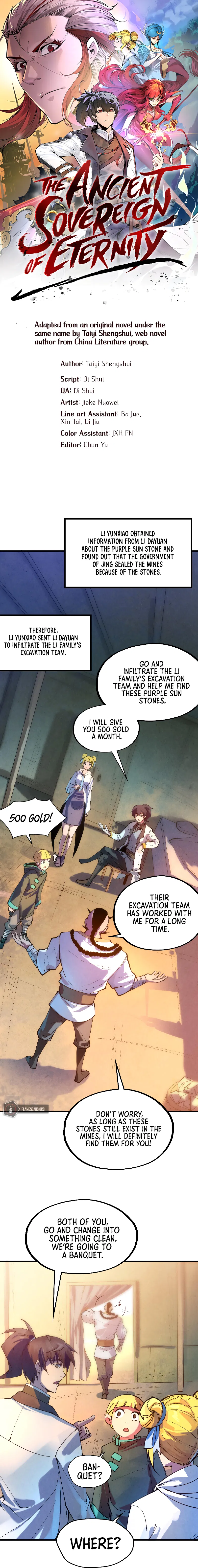 The Ancient Sovereign of Eternity Chapter 44 - Page 1