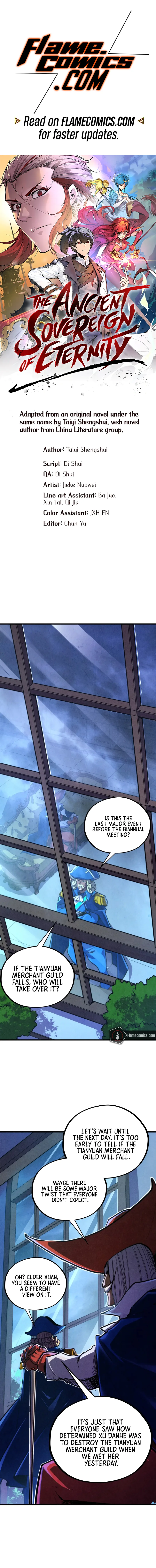 The Ancient Sovereign of Eternity Chapter 444 - Page 1