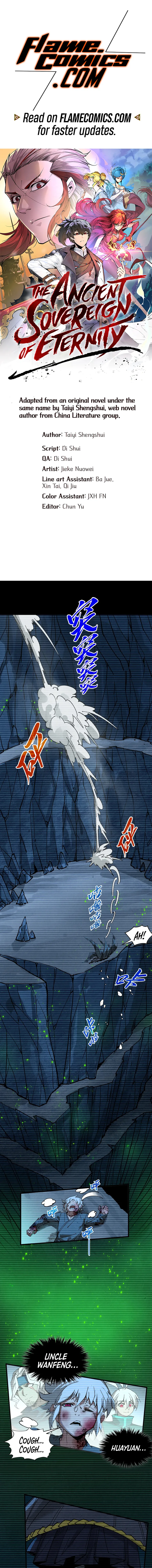 The Ancient Sovereign of Eternity Chapter 445 - Page 1
