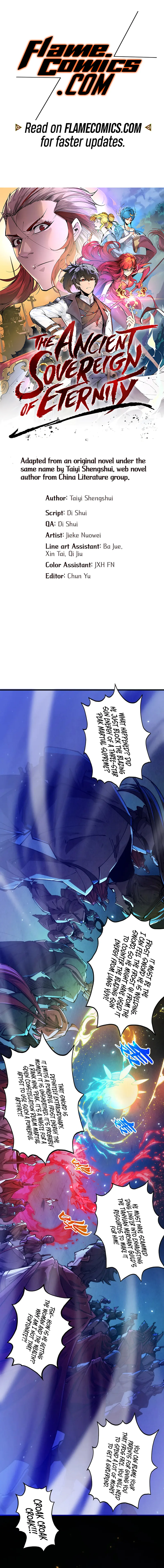 The Ancient Sovereign of Eternity Chapter 448 - Page 1