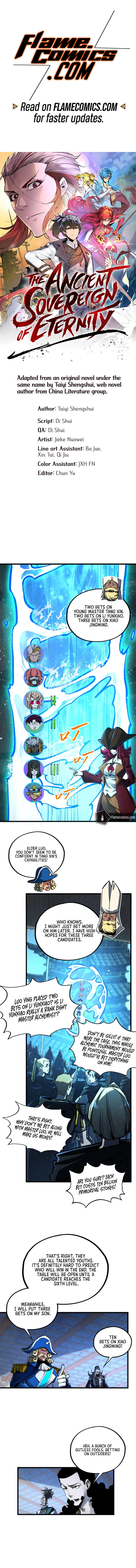 The Ancient Sovereign of Eternity Chapter 461 - Page 1