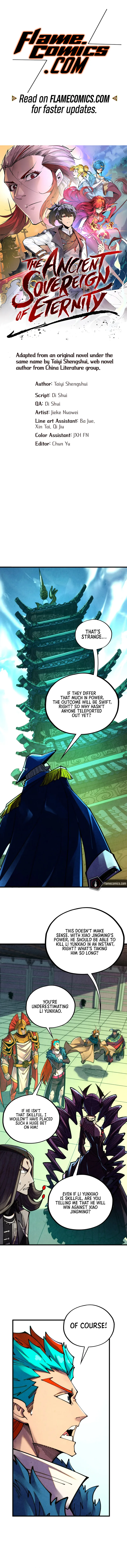 The Ancient Sovereign of Eternity Chapter 464 - Page 1