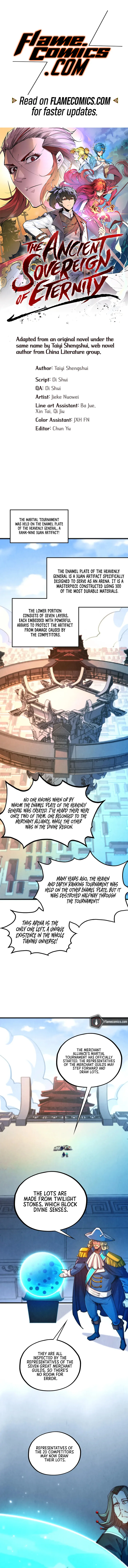 The Ancient Sovereign of Eternity Chapter 467 - Page 1