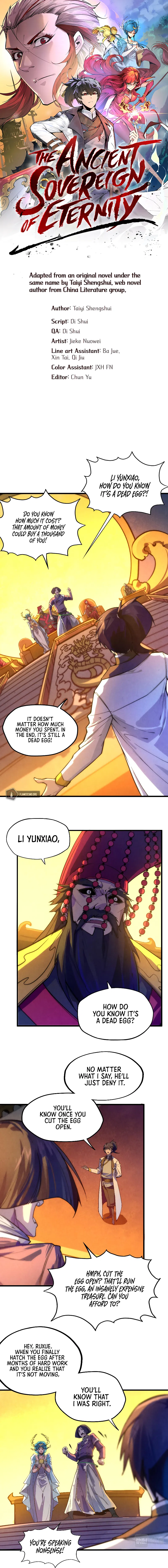 The Ancient Sovereign of Eternity Chapter 47 - Page 1
