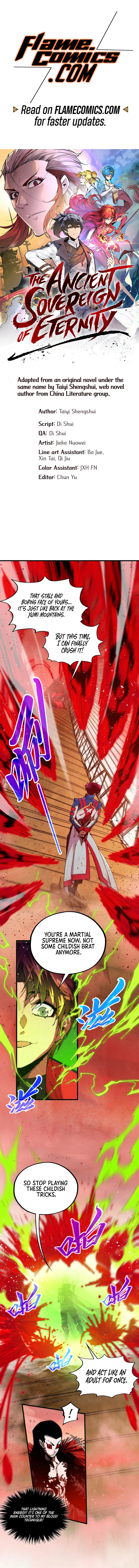 The Ancient Sovereign of Eternity Chapter 487 - Page 1