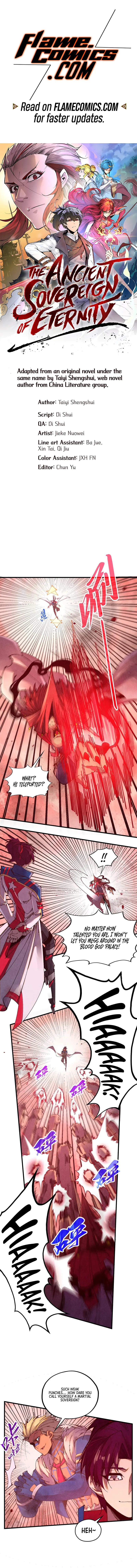 The Ancient Sovereign of Eternity Chapter 488 - Page 1