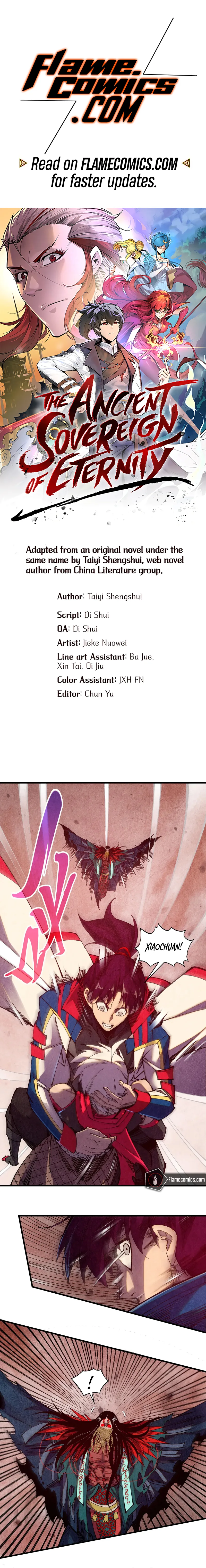 The Ancient Sovereign of Eternity Chapter 489 - Page 1