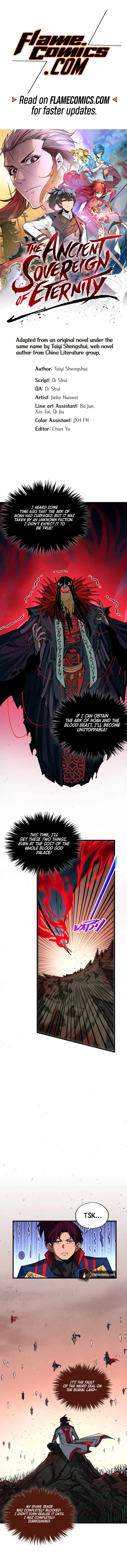 The Ancient Sovereign of Eternity Chapter 490 - Page 1