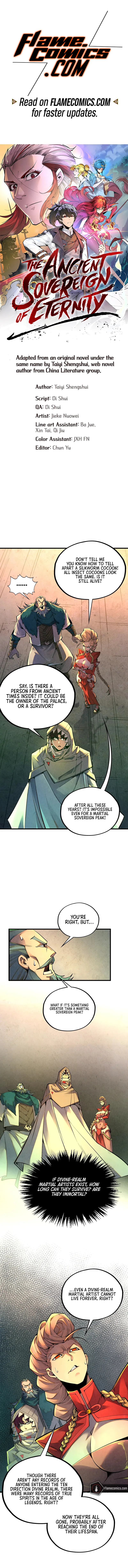 The Ancient Sovereign of Eternity Chapter 492 - Page 1