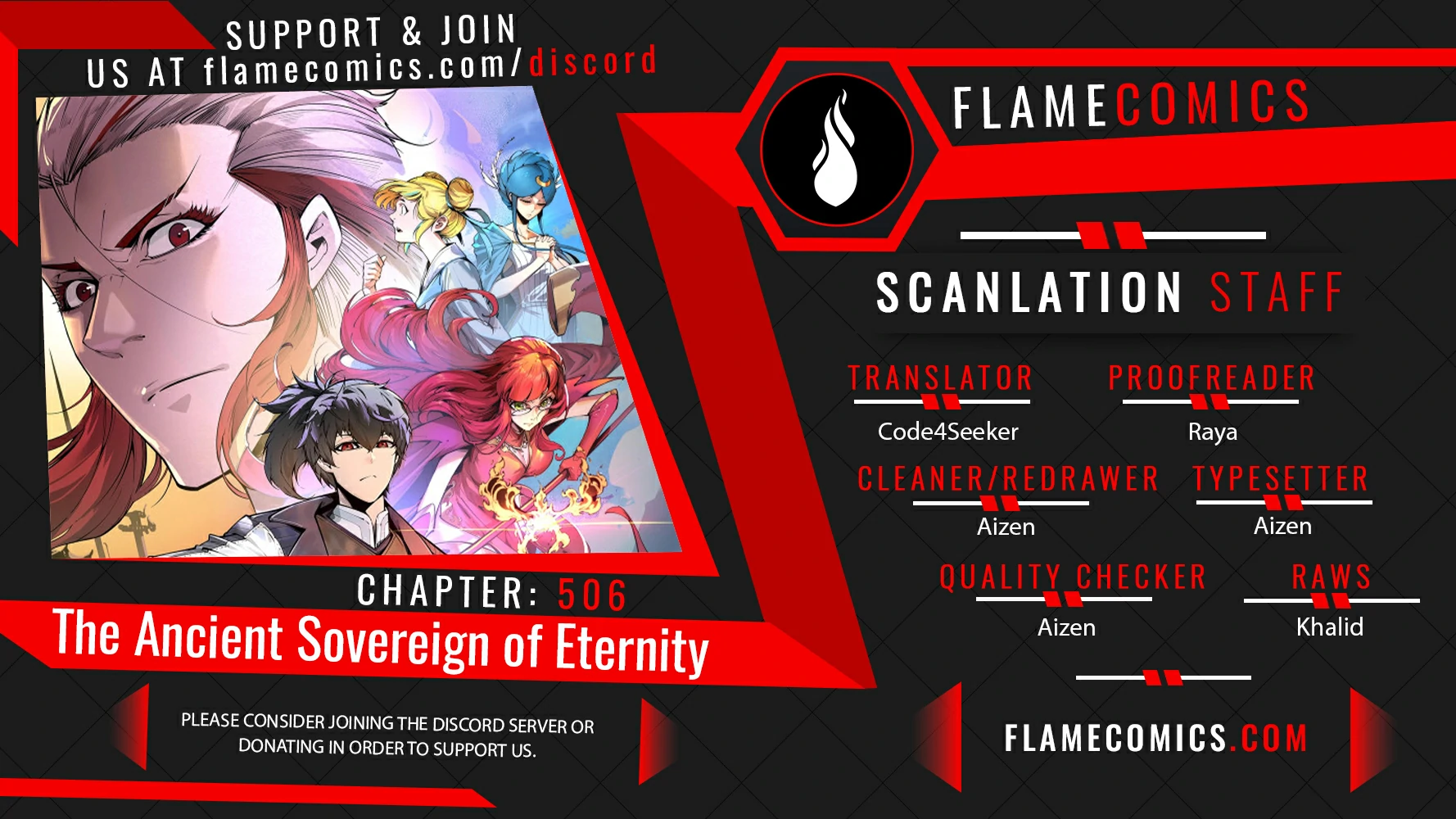 The Ancient Sovereign of Eternity Chapter 506 - Page 1