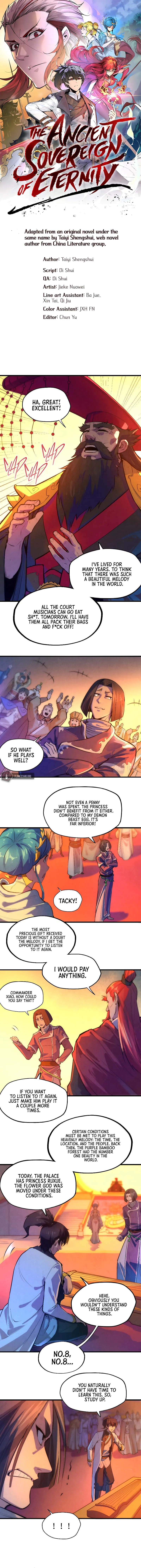 The Ancient Sovereign of Eternity Chapter 51 - Page 1