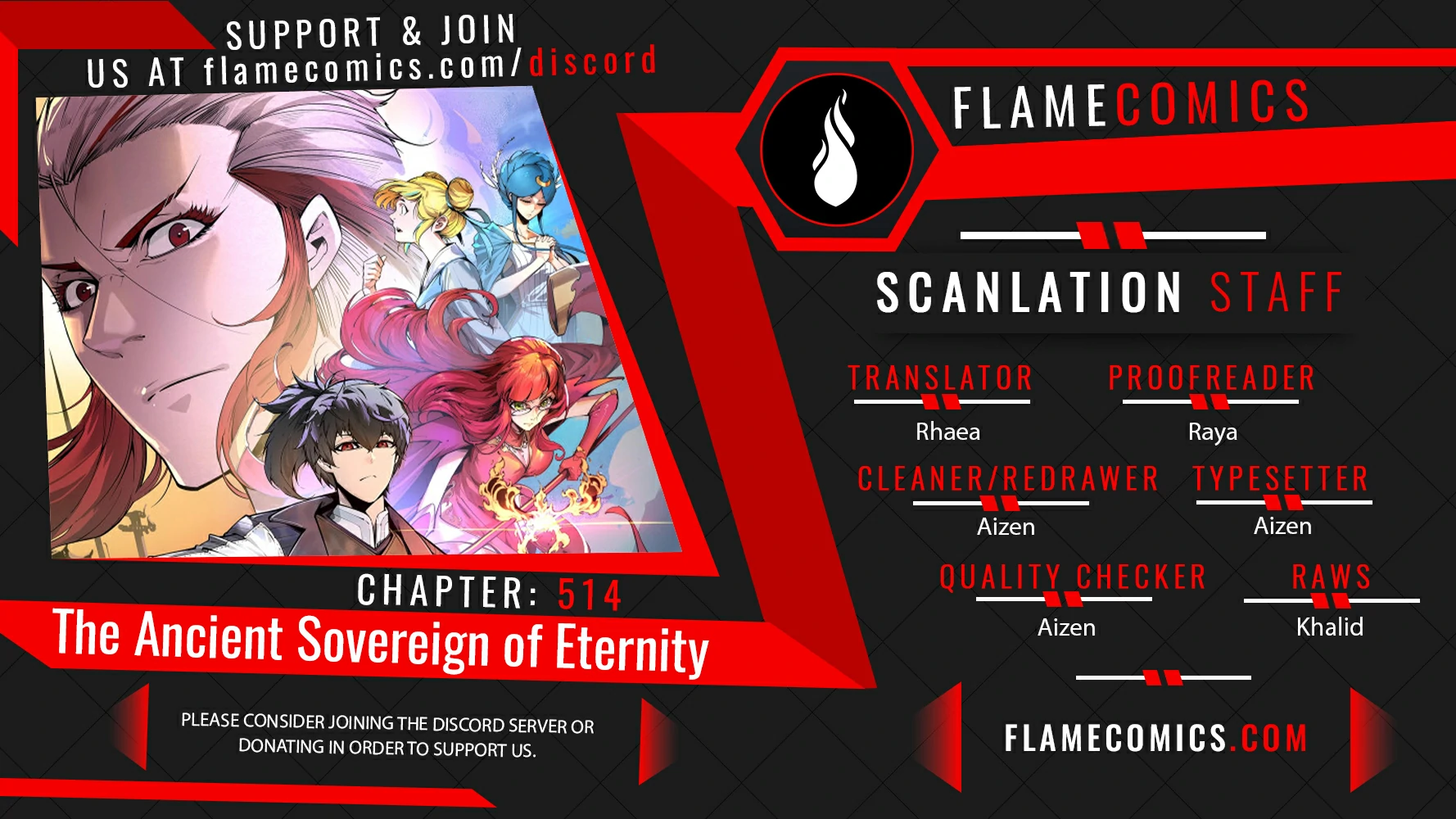 The Ancient Sovereign of Eternity Chapter 514 - Page 1
