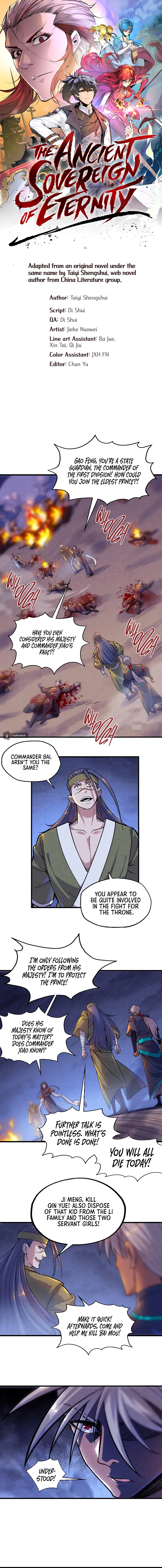 The Ancient Sovereign of Eternity Chapter 56 - Page 1