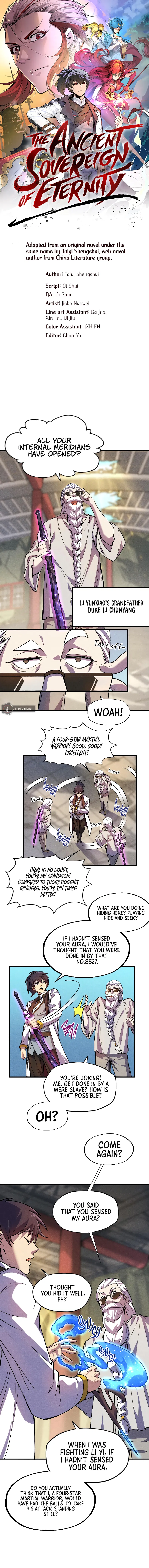 The Ancient Sovereign of Eternity Chapter 59 - Page 1