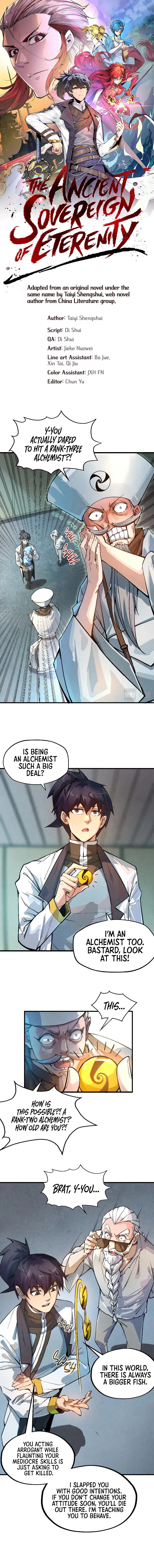 The Ancient Sovereign of Eternity Chapter 60 - Page 1