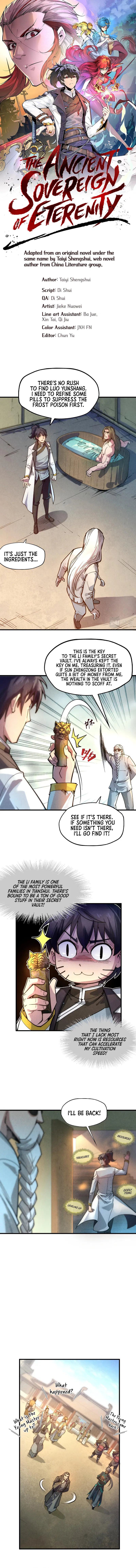 The Ancient Sovereign of Eternity Chapter 61 - Page 1