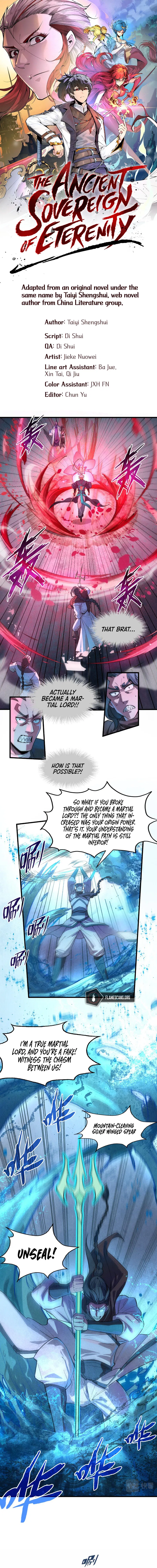 The Ancient Sovereign of Eternity Chapter 66 - Page 1