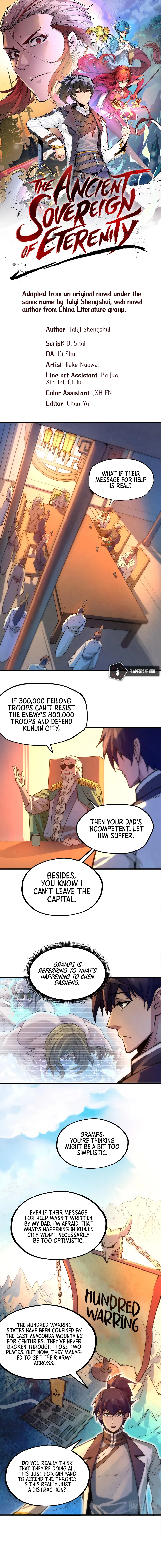 The Ancient Sovereign of Eternity Chapter 68 - Page 1