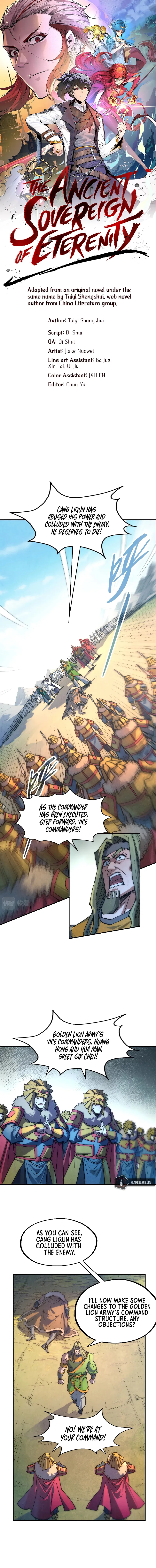 The Ancient Sovereign of Eternity Chapter 93 - Page 1