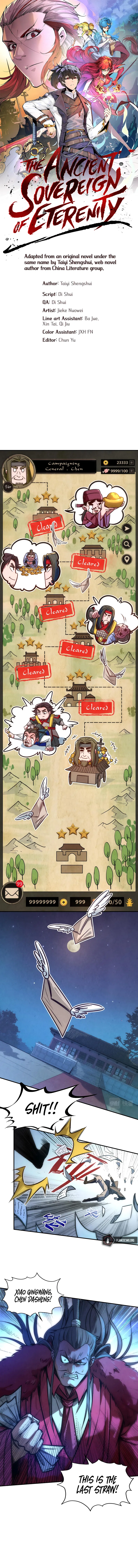 The Ancient Sovereign of Eternity Chapter 95 - Page 2