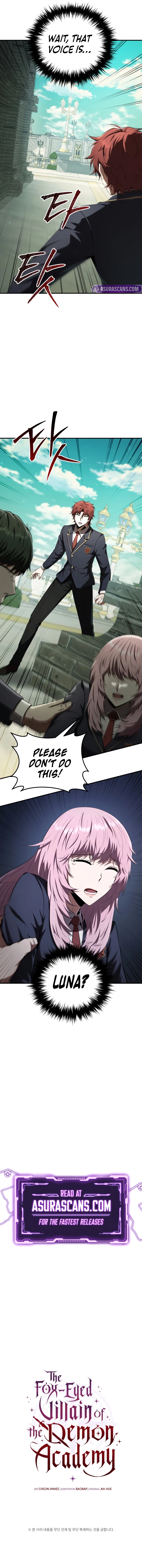 The Fox-Eyed Villain of the Demon Academy Chapter 27 - Page 11