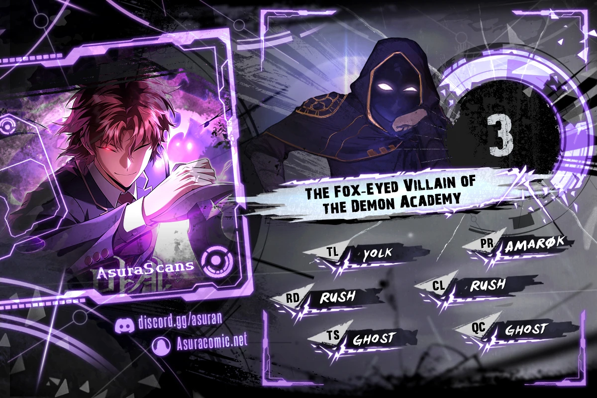 The Fox-Eyed Villain of the Demon Academy Chapter 3 - Page 1