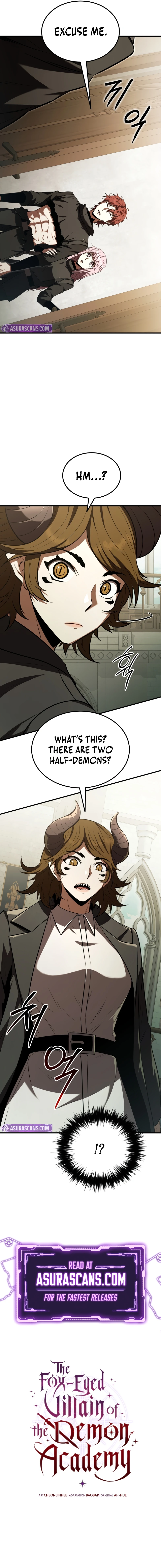 The Fox-Eyed Villain of the Demon Academy Chapter 54 - Page 11