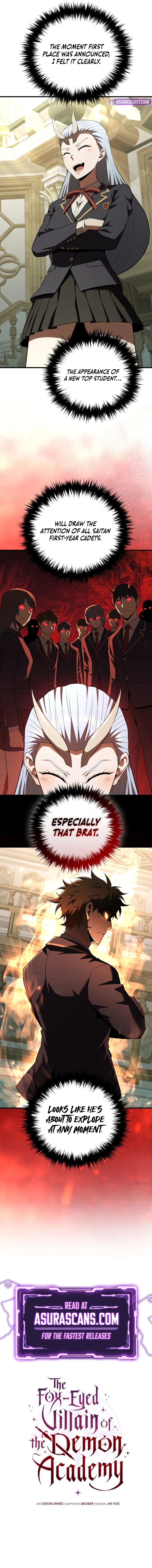 The Fox-Eyed Villain of the Demon Academy Chapter 58 - Page 11