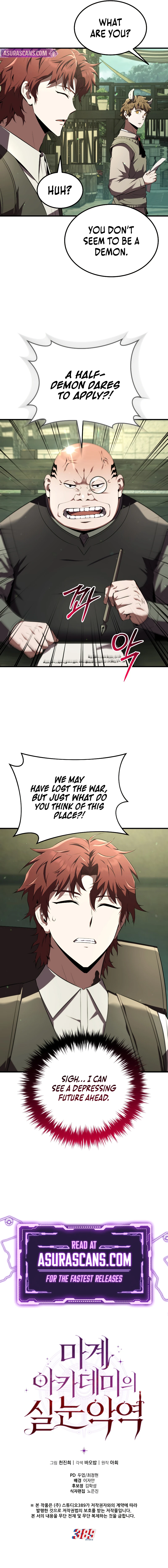 The Fox-Eyed Villain of the Demon Academy Chapter 8 - Page 12