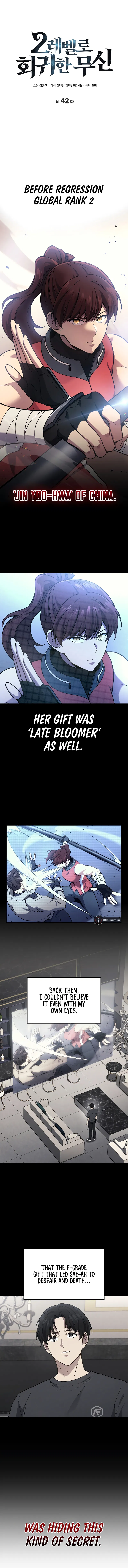 The God of War Who Regressed to Level 2 Chapter 42 - Page 1